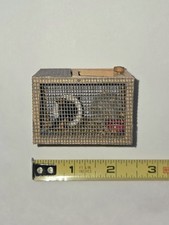 VINTAGE DOLL HOUSE ACCESSORY LOT #37 - WOODEN PET CRATE FERRET RAT HAMSTER CAGE