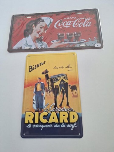 Lot deux plaques - lot,