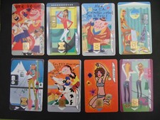 8 Telecartes - carte telephone