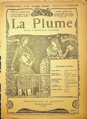 Revue plume n 184 1896 - n°184,