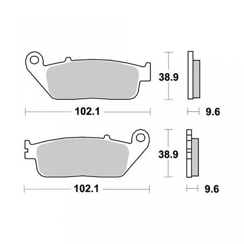 Plaquette frein perftec - plaquette,