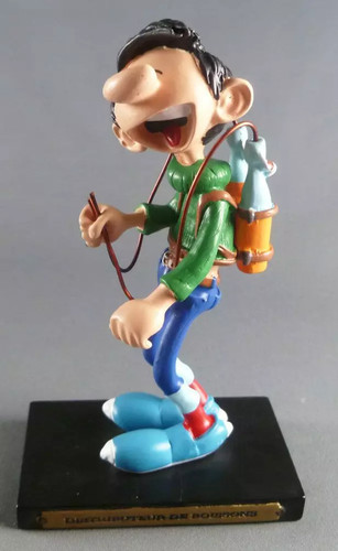 Gaston lagaffe plastoy - -, resin