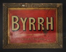 Enseigne publicitaire vintage