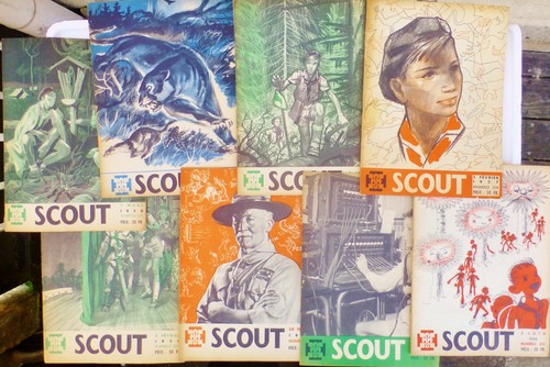 Lot revues scout 1956 - revues, 1956-57