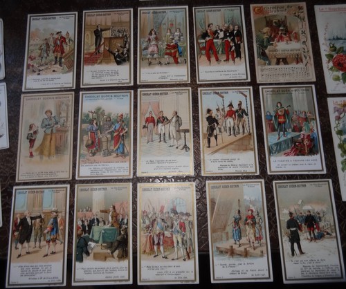 Lot chromos chocolat - 29,