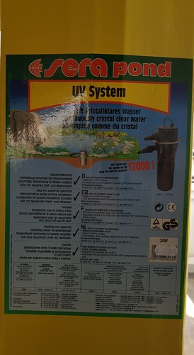 Sera pond system 24w pour - uv-system,