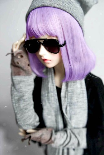 Bjd doll wig lifelike - wig,
