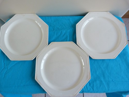 Assiettes dessert - 3, à