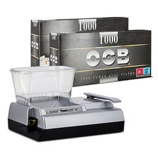 Pack Tubeuse Électrique Powermatic 4 + 2 boîtes de 1000 Tubes OCB