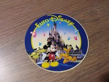 ancien autocollant Euro disney