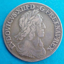 Louis XIII , 1/4 quart d'écu