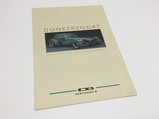 1994 Donkervoort D8 Sport Brochure