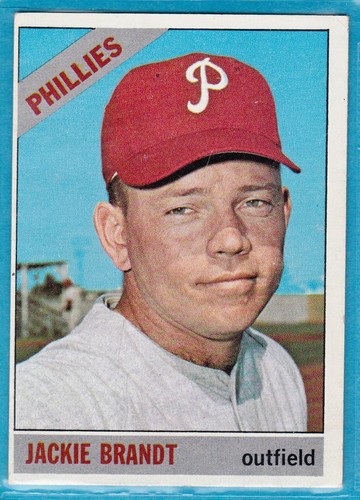 1966 topps jackie brandt - topps,