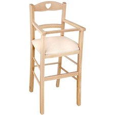 Chaise Haute En Bois De Hêtre