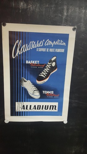 Affiche chaussures tennis - chaussures,