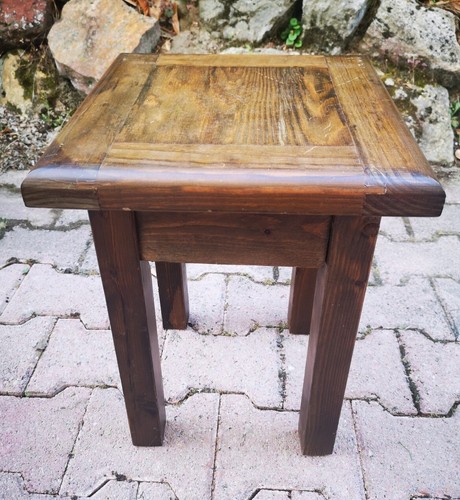 Vintage tabouret bois porte - vintage,