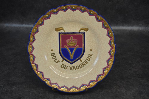 Assiette emaux longwy - assiette,