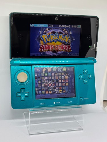 Nintendo 3ds bleue - nintendo, bleue,