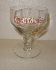 N°3 VERRE EMAILLE BIERE TRAPPISTE ABBAYE CHIMAY BELGIQUE