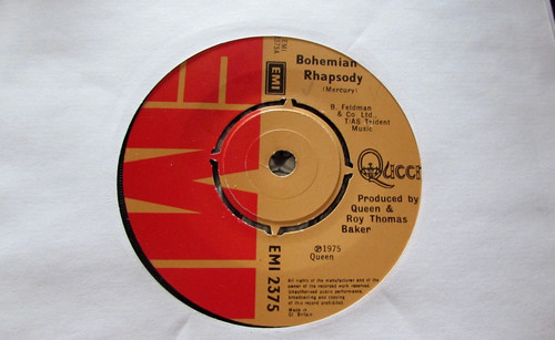 Queen bohemian rhapsody 45t - queen,