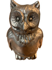 Chouette  en étain - Les