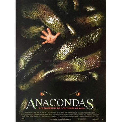 Anacondas affiche film - affiche,