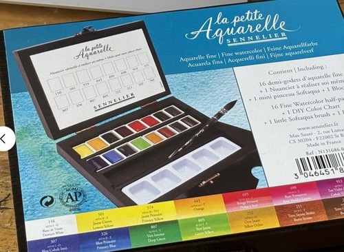Sennelier aquarelle french - sennelier,