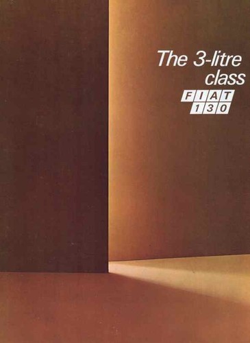 Catalogue brochure fiat 130 - fiat,