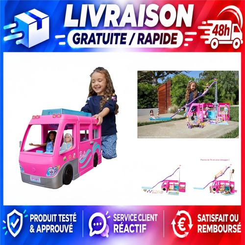 Barbie dreamcamper camping - barbie,