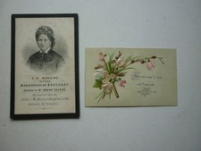 Lot image mortuaire pieuse