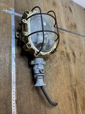 N. 2 lamp old industrial window Mapelec lamp courtyard outdoor wall lamp