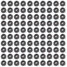 100 Pièces Meules à Polir Kit 25mm Accessoires Dremel Polissage Abrasif Grain...