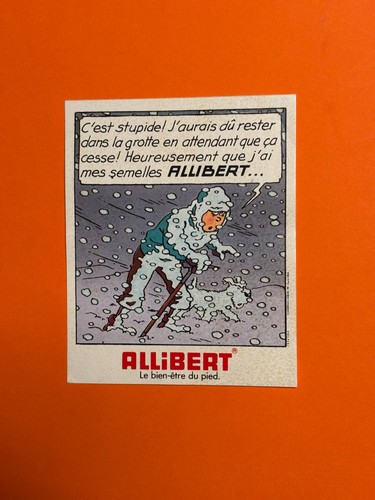 Herge autocollant allibert - herge,