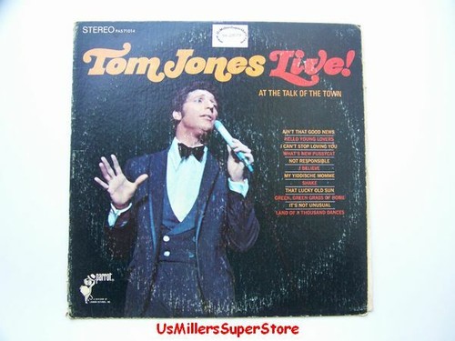 Tom jones live - talk, of