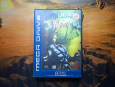 Earthworm Jim – Mega Drive – PAL – Complet Boîte + Notice – Très Bon État