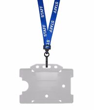 Bleu Staff Identité Cou