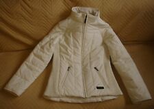 parka blanc cassé ski femme