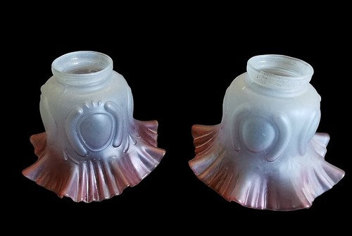 Paire tulipe lampe petrole - lampe, a