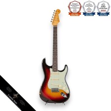 Fender Stratocaster Sunburst 1962 corps en aulne manche en palissandre manche