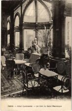 Old postcard Paris 1st Hotel Continental Un corner du Salon Mauresque (1246421)
