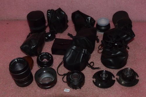Vintage camera lenses lot - vintage,
