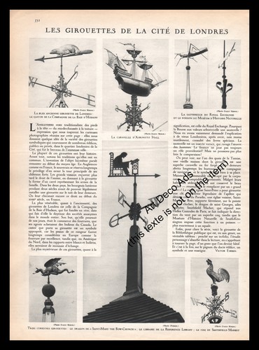 1931 london weathervanes - 1931,