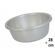 BASSINE PLASTIQUE GRIS  28 CM