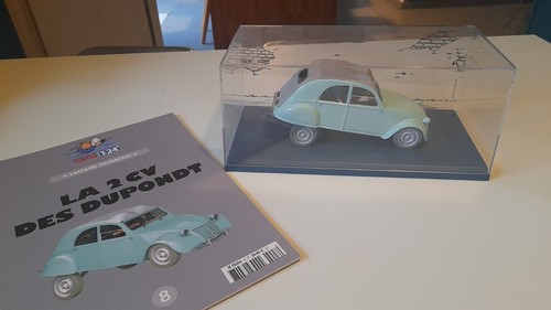 Tintin 2cv dupondt voiture - 2cv,