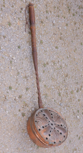 Bassinoire cuivre xviiie - -bassinoire,