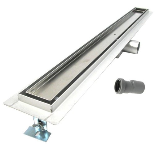 Caniveau pour douche - inox, 700