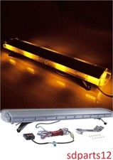 Barre Rampe LED Amber Lumineuse Stroboscopique d'Éclairage Sécurité 12-24V 129cm