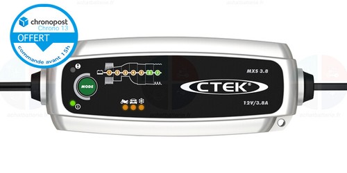 Chargeur batterie ctek mxs3 - ctek, mxs3.8