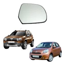 Vitre Miroir Plaque Rétroviseur Droite Adapté Pour Dacia Duster Nissan Micra