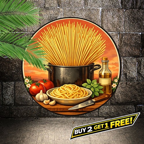 Italian cuisine spaghetti - italian,